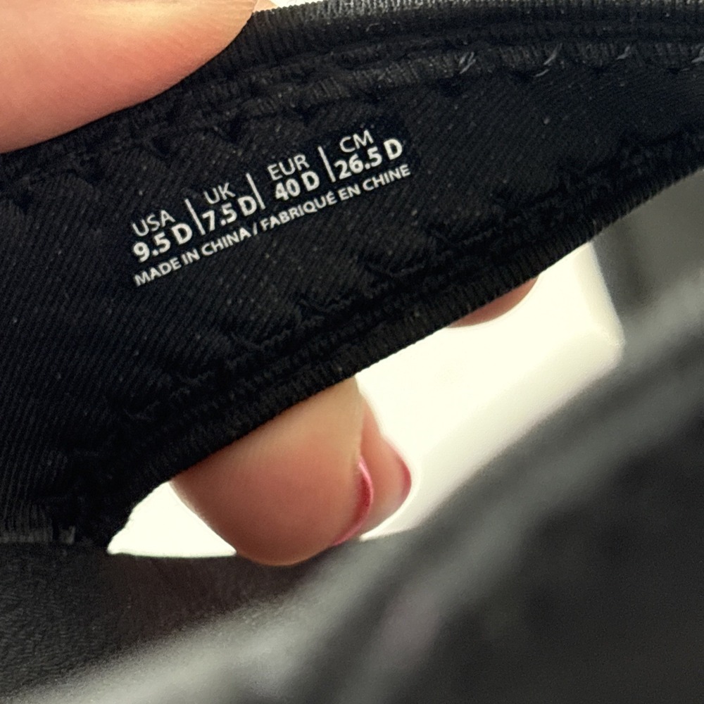 Spenco Womens Sandals Thongs Flip Flop Size 9.5D Black - Picture 7 of 10
